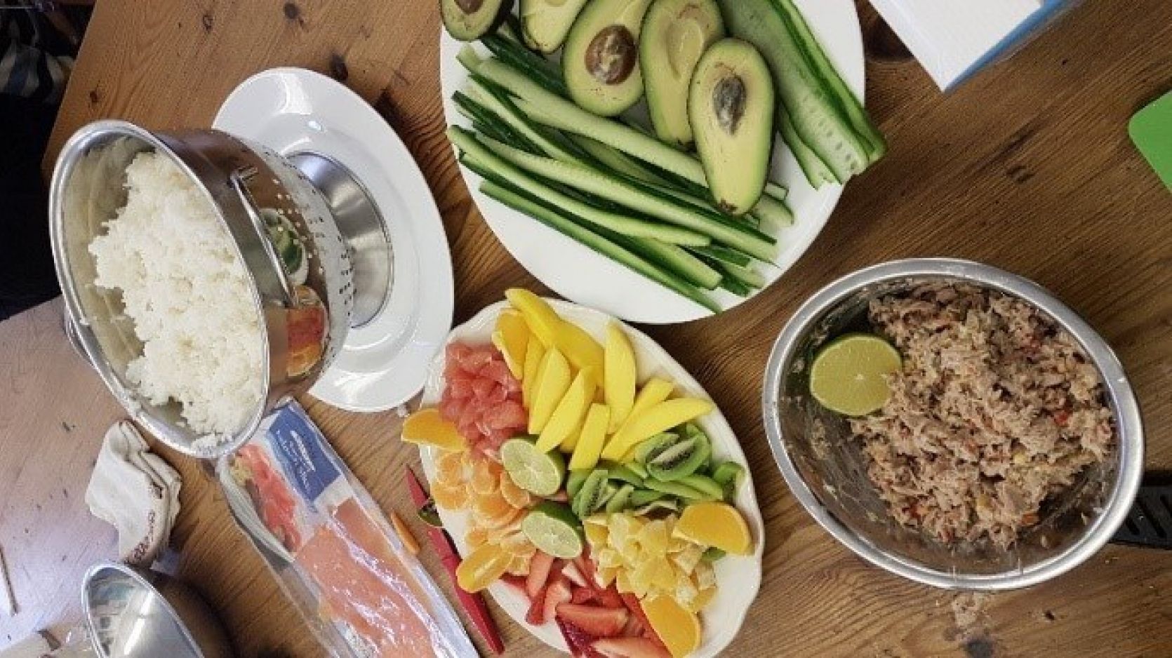 Sushi Spread
