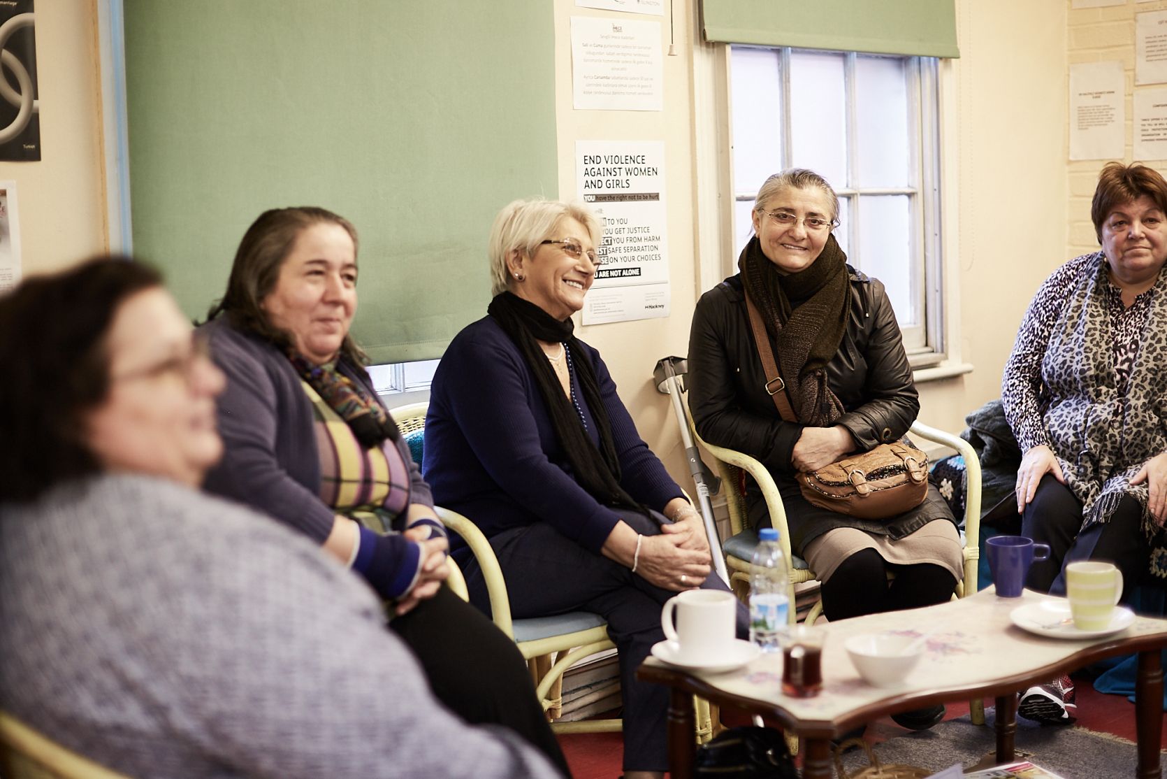 Session at IMECE Women's Centre, Canonbury (Photo credit: Tom Donald)