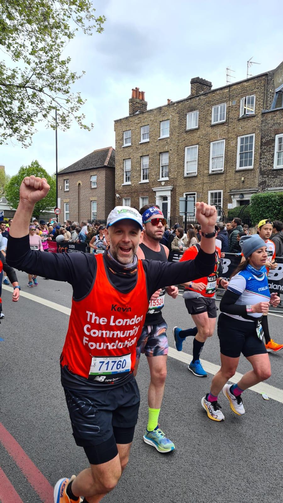 The TCS London Marathon Runner